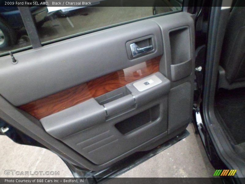 Black / Charcoal Black 2009 Ford Flex SEL AWD