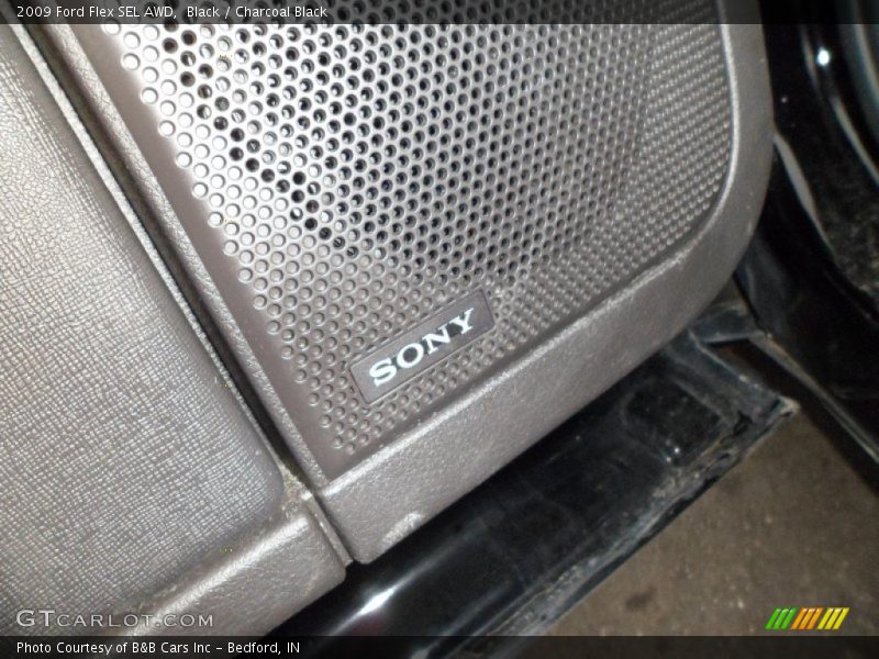 Black / Charcoal Black 2009 Ford Flex SEL AWD