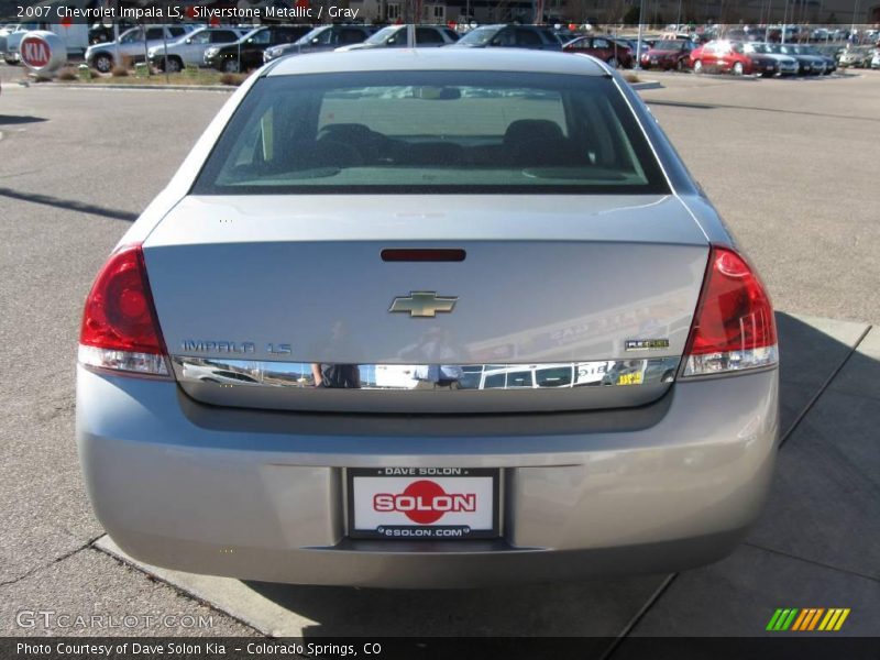 Silverstone Metallic / Gray 2007 Chevrolet Impala LS