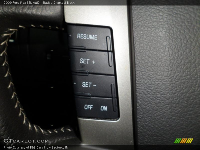 Black / Charcoal Black 2009 Ford Flex SEL AWD