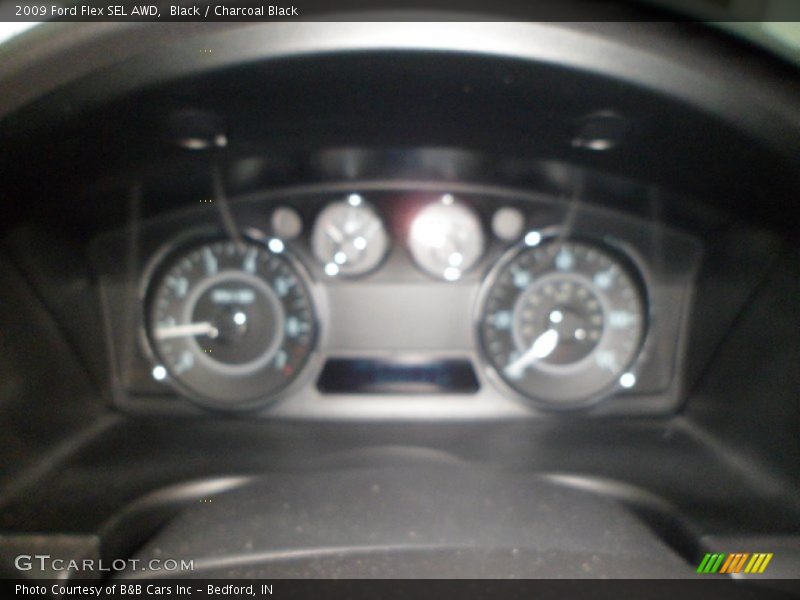 Black / Charcoal Black 2009 Ford Flex SEL AWD