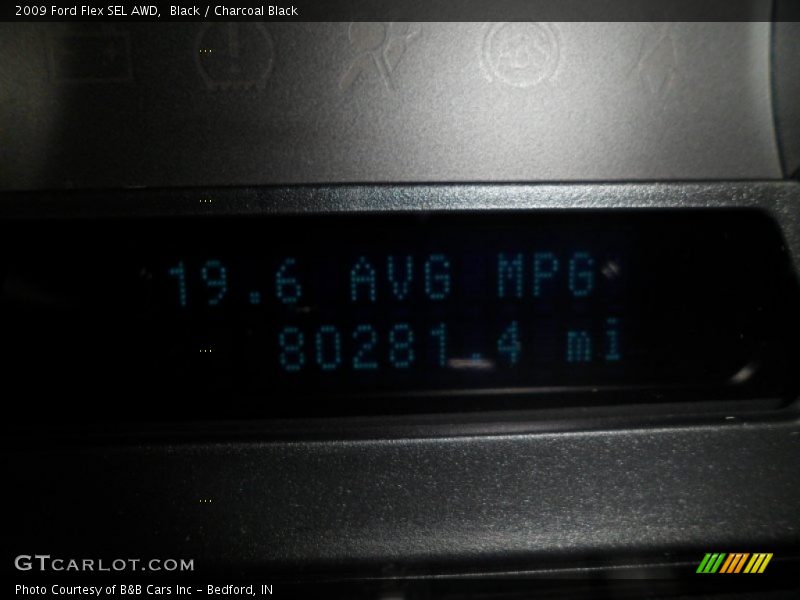 Black / Charcoal Black 2009 Ford Flex SEL AWD