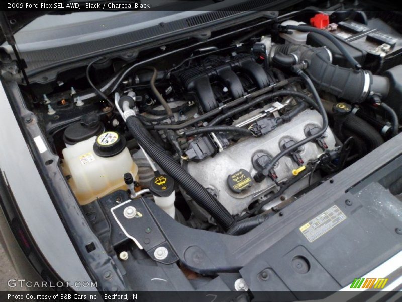 Black / Charcoal Black 2009 Ford Flex SEL AWD