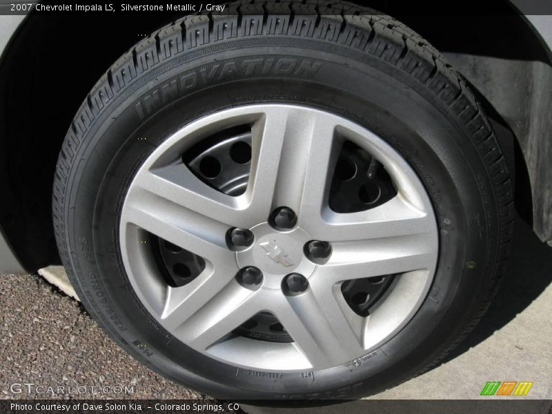 Silverstone Metallic / Gray 2007 Chevrolet Impala LS