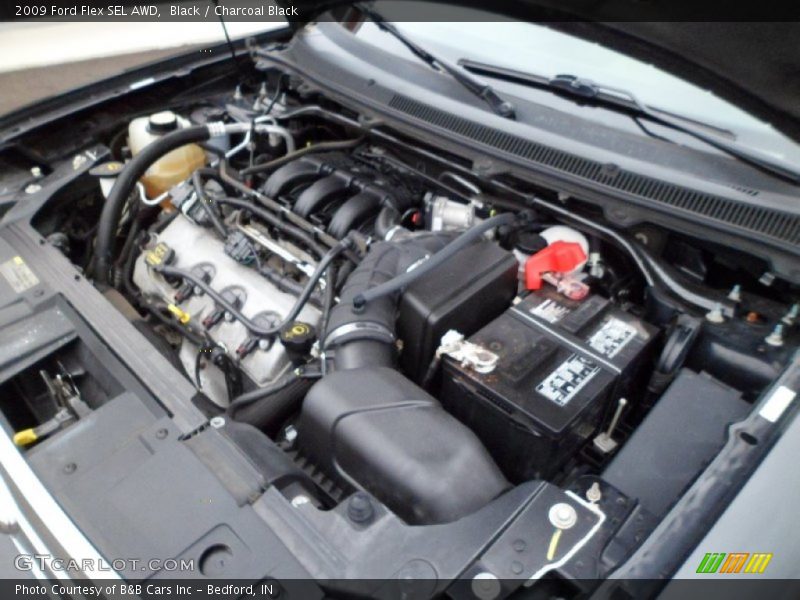 Black / Charcoal Black 2009 Ford Flex SEL AWD