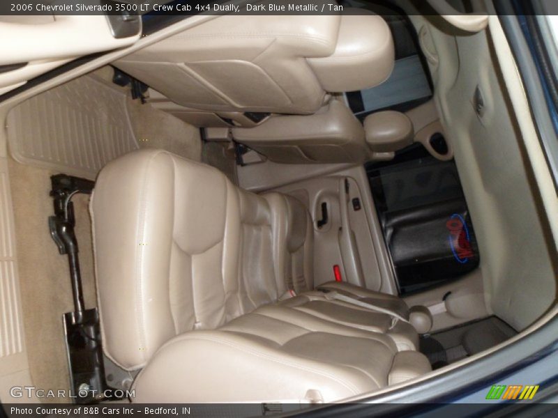 Dark Blue Metallic / Tan 2006 Chevrolet Silverado 3500 LT Crew Cab 4x4 Dually