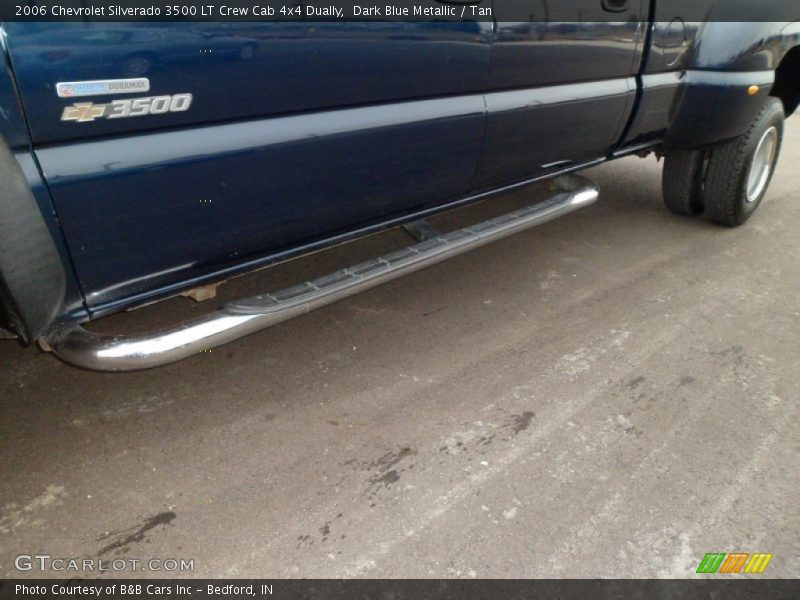 Dark Blue Metallic / Tan 2006 Chevrolet Silverado 3500 LT Crew Cab 4x4 Dually
