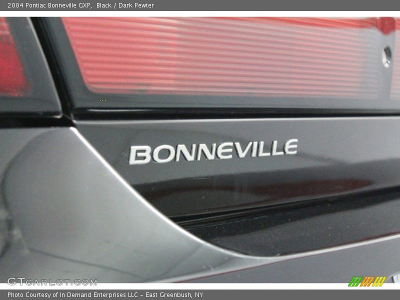Black / Dark Pewter 2004 Pontiac Bonneville GXP