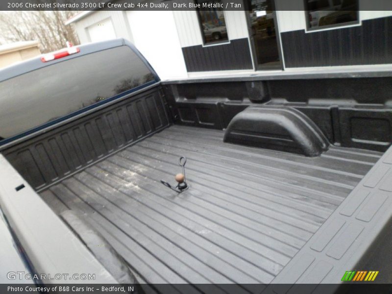 Dark Blue Metallic / Tan 2006 Chevrolet Silverado 3500 LT Crew Cab 4x4 Dually