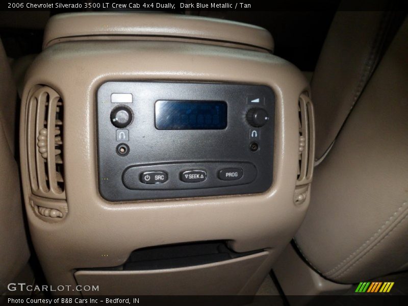 Dark Blue Metallic / Tan 2006 Chevrolet Silverado 3500 LT Crew Cab 4x4 Dually