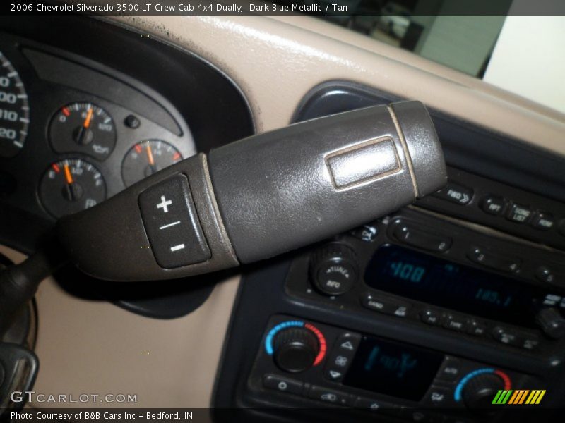 Dark Blue Metallic / Tan 2006 Chevrolet Silverado 3500 LT Crew Cab 4x4 Dually