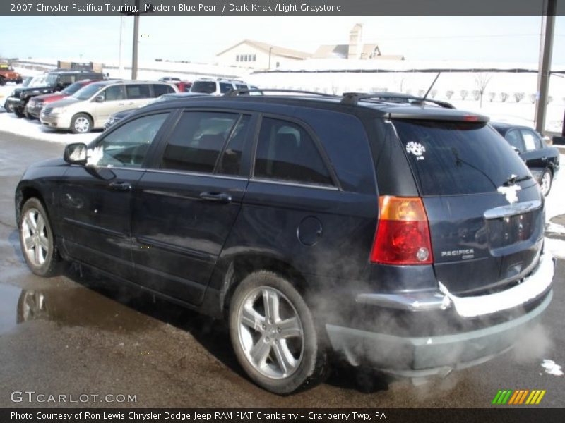Modern Blue Pearl / Dark Khaki/Light Graystone 2007 Chrysler Pacifica Touring