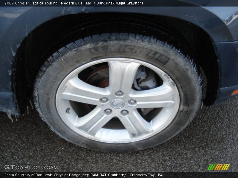 Modern Blue Pearl / Dark Khaki/Light Graystone 2007 Chrysler Pacifica Touring