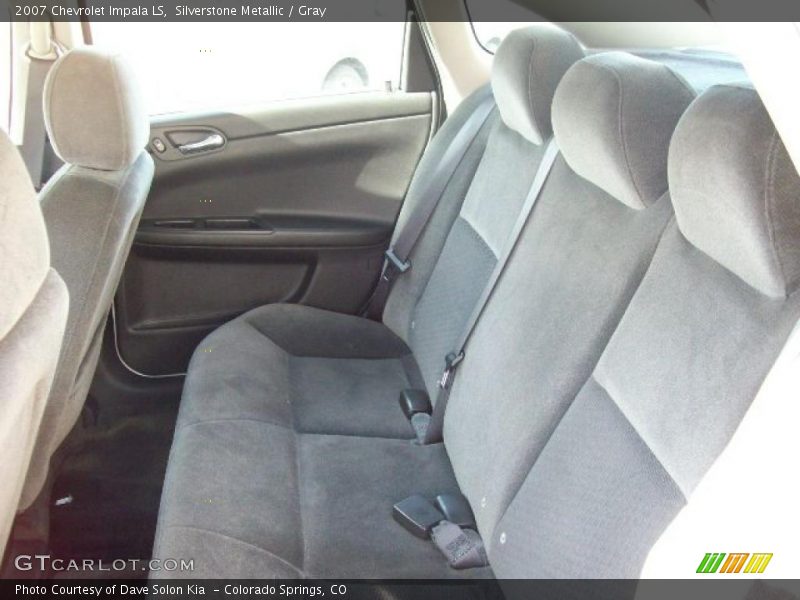 Silverstone Metallic / Gray 2007 Chevrolet Impala LS