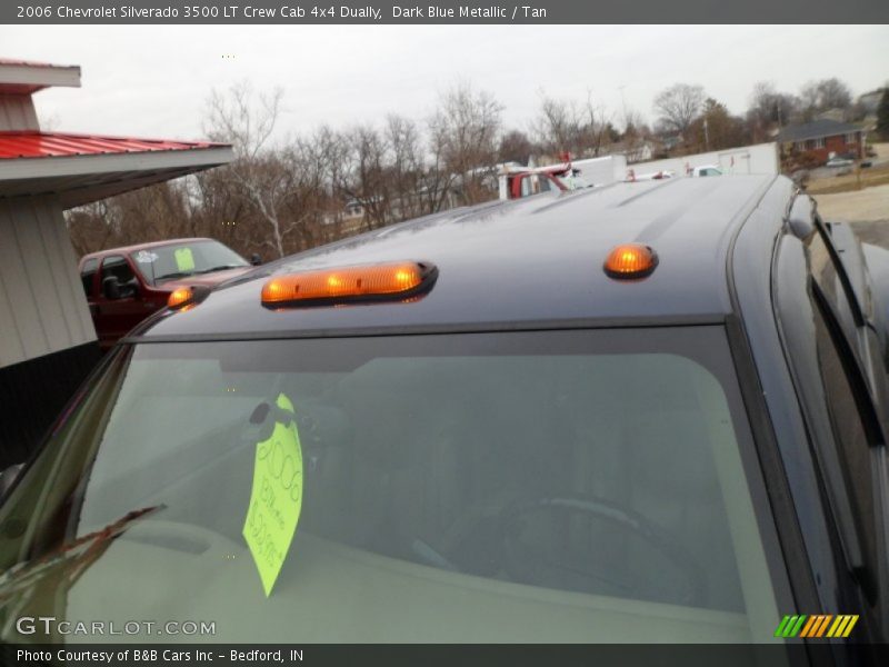 Dark Blue Metallic / Tan 2006 Chevrolet Silverado 3500 LT Crew Cab 4x4 Dually