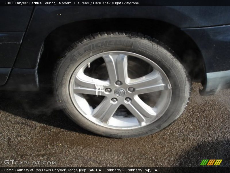Modern Blue Pearl / Dark Khaki/Light Graystone 2007 Chrysler Pacifica Touring