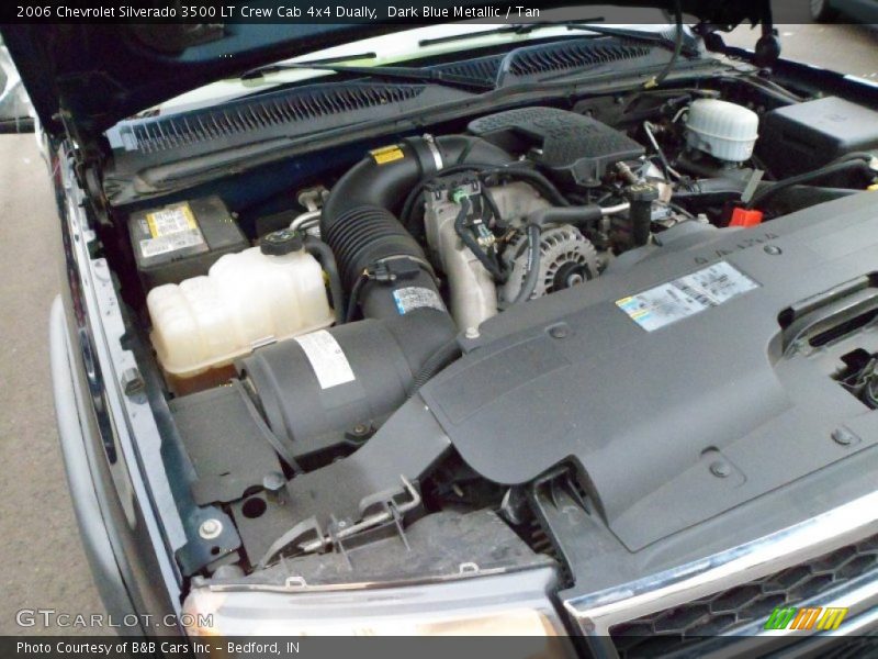  2006 Silverado 3500 LT Crew Cab 4x4 Dually Engine - 6.6 Liter OHV 32-Valve Duramax Turbo Diesel V8
