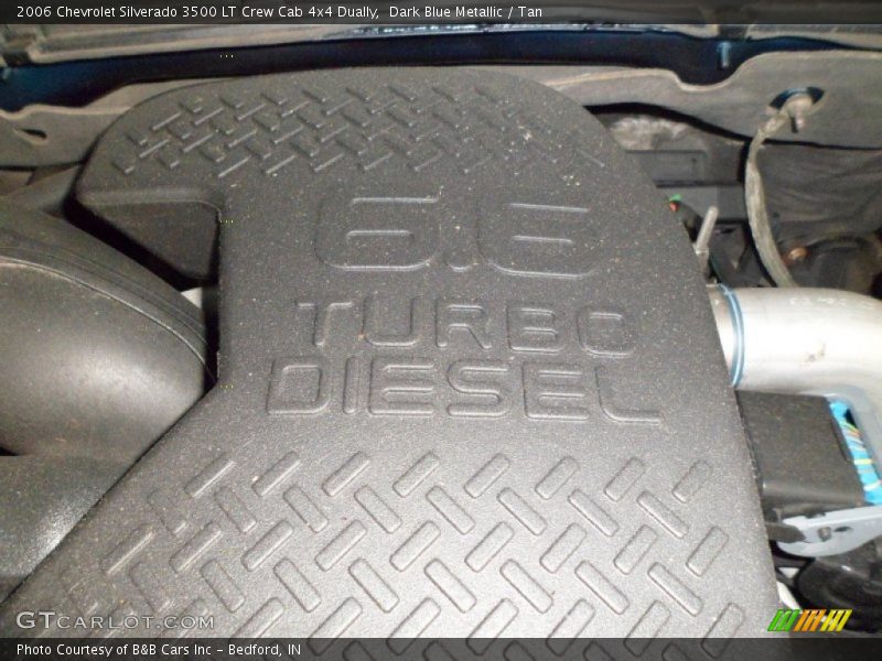  2006 Silverado 3500 LT Crew Cab 4x4 Dually Engine - 6.6 Liter OHV 32-Valve Duramax Turbo Diesel V8