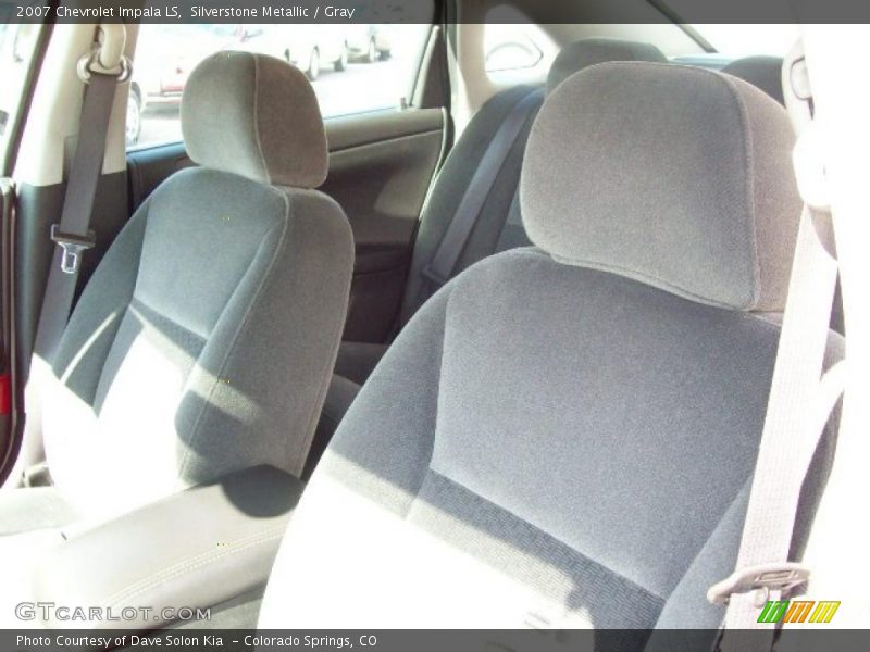 Silverstone Metallic / Gray 2007 Chevrolet Impala LS
