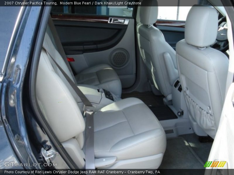 Modern Blue Pearl / Dark Khaki/Light Graystone 2007 Chrysler Pacifica Touring