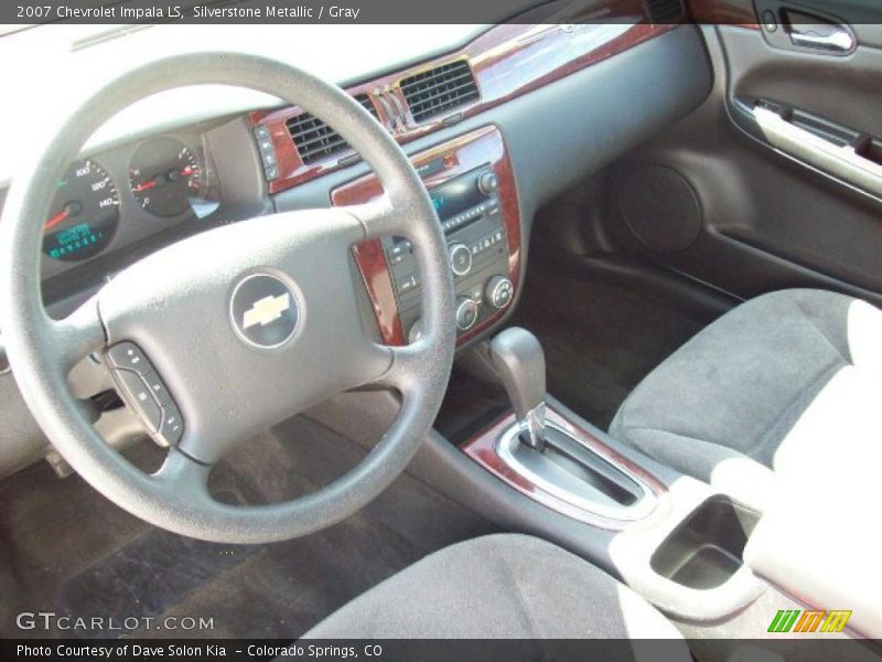 Silverstone Metallic / Gray 2007 Chevrolet Impala LS