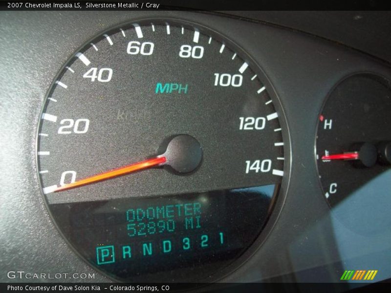 Silverstone Metallic / Gray 2007 Chevrolet Impala LS