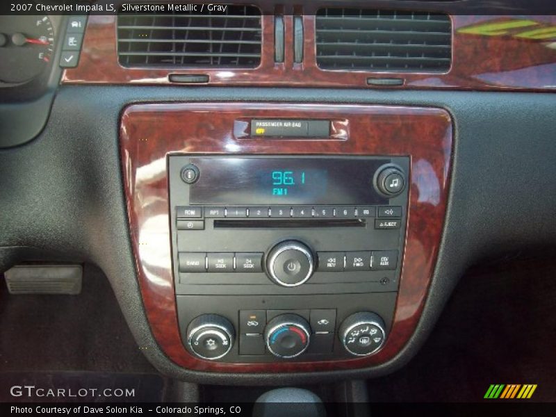 Silverstone Metallic / Gray 2007 Chevrolet Impala LS
