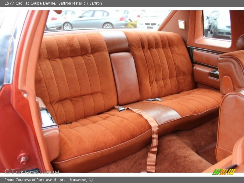 Rear Seat of 1977 Coupe DeVille 