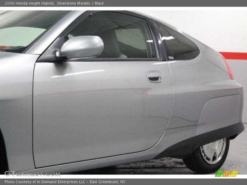 Silverstone Metallic / Black 2000 Honda Insight Hybrid