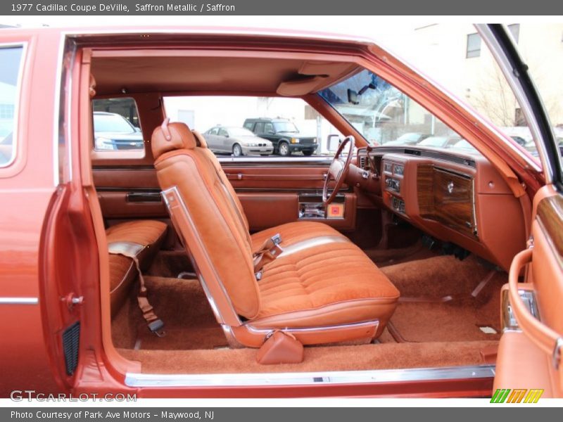  1977 Coupe DeVille  Saffron Interior