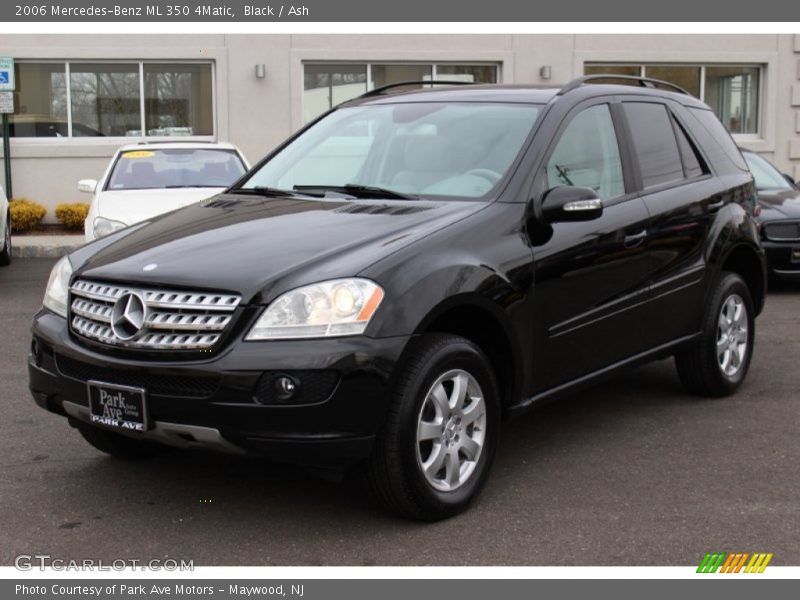 Black / Ash 2006 Mercedes-Benz ML 350 4Matic