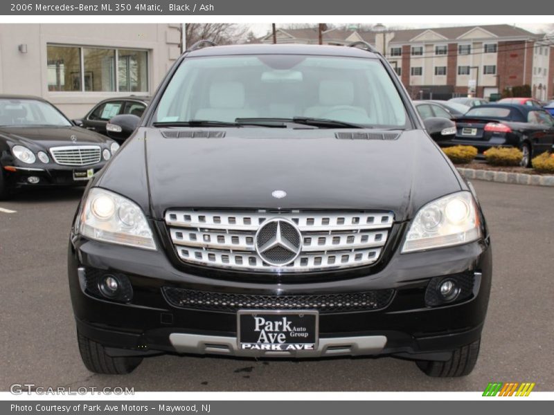 Black / Ash 2006 Mercedes-Benz ML 350 4Matic