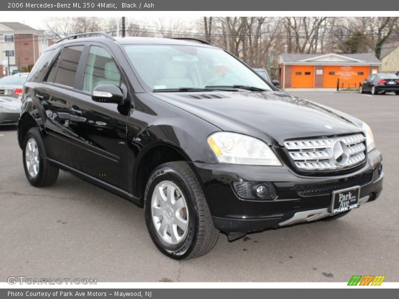 Black / Ash 2006 Mercedes-Benz ML 350 4Matic
