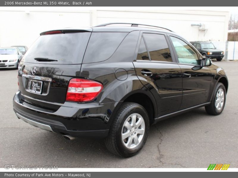 Black / Ash 2006 Mercedes-Benz ML 350 4Matic