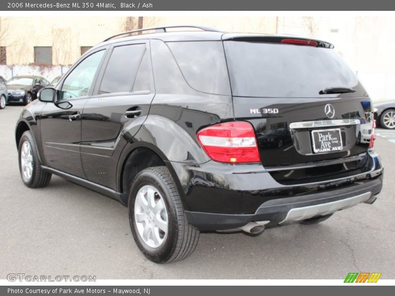 Black / Ash 2006 Mercedes-Benz ML 350 4Matic