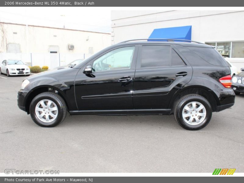 Black / Ash 2006 Mercedes-Benz ML 350 4Matic