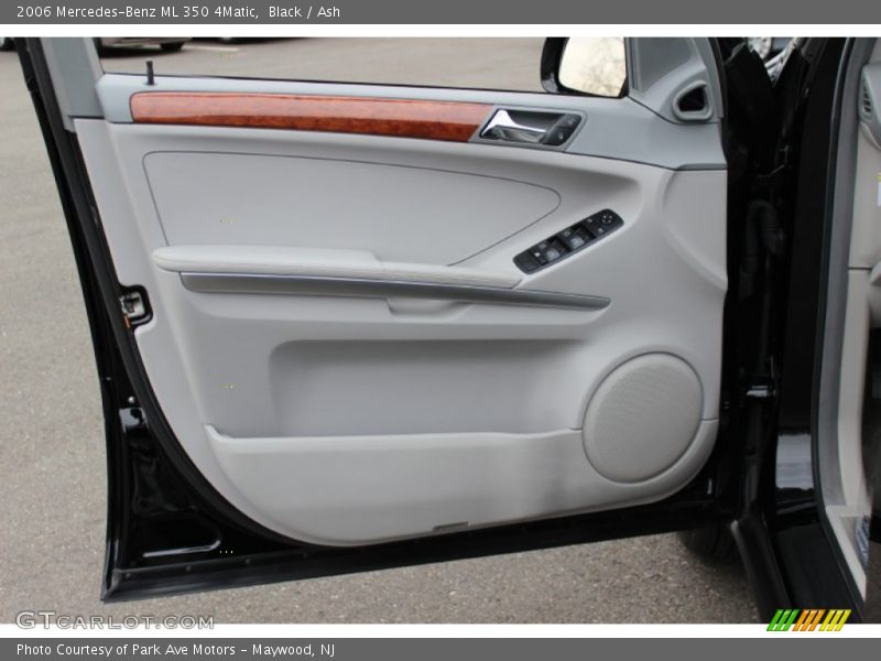 Black / Ash 2006 Mercedes-Benz ML 350 4Matic