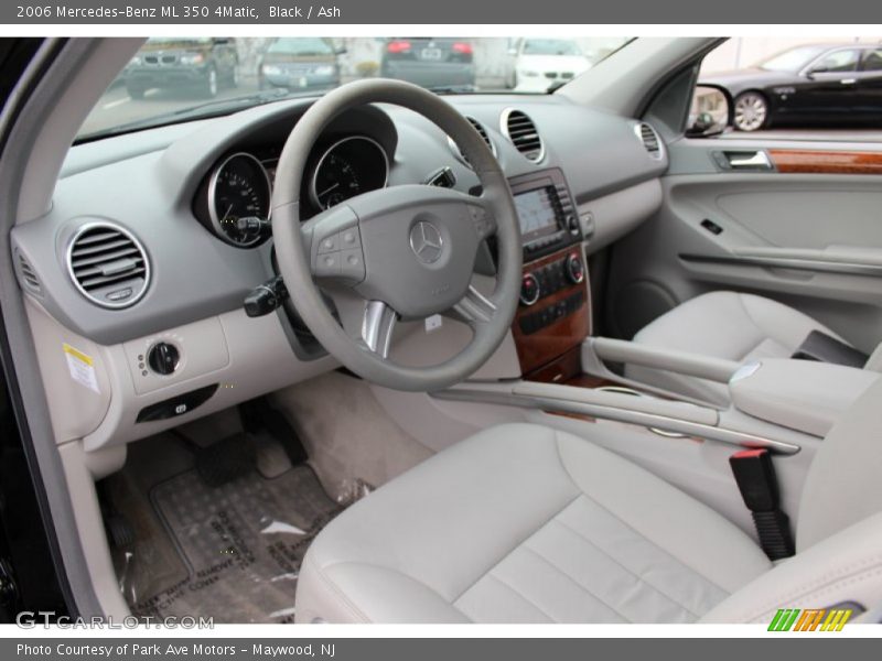 Black / Ash 2006 Mercedes-Benz ML 350 4Matic