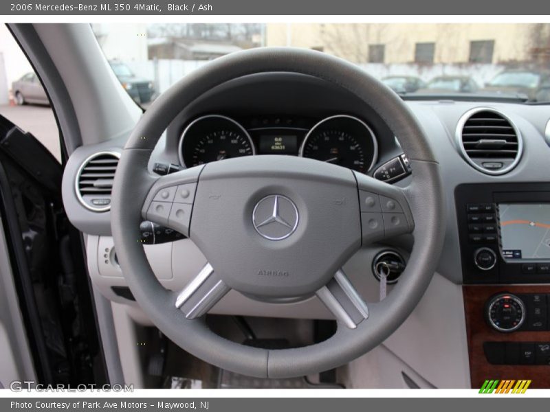 Black / Ash 2006 Mercedes-Benz ML 350 4Matic