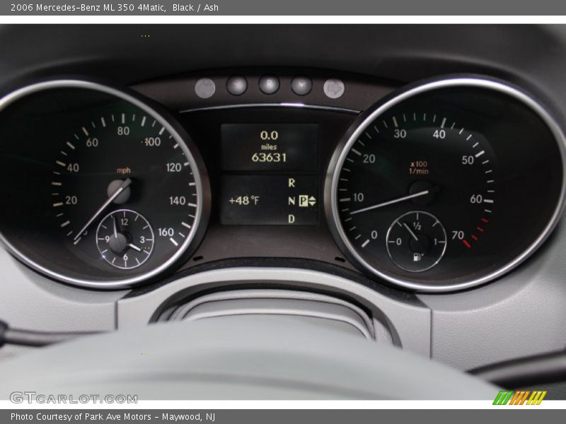 Black / Ash 2006 Mercedes-Benz ML 350 4Matic