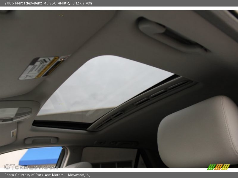 Black / Ash 2006 Mercedes-Benz ML 350 4Matic