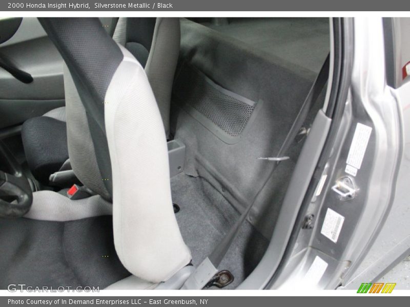 Silverstone Metallic / Black 2000 Honda Insight Hybrid
