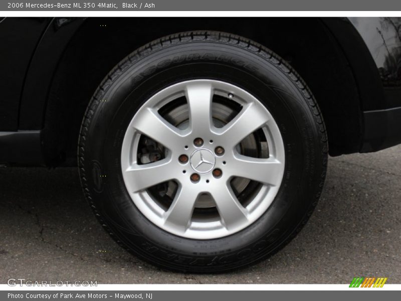 Black / Ash 2006 Mercedes-Benz ML 350 4Matic