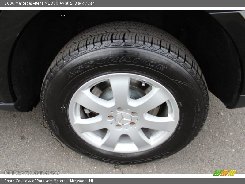 Black / Ash 2006 Mercedes-Benz ML 350 4Matic