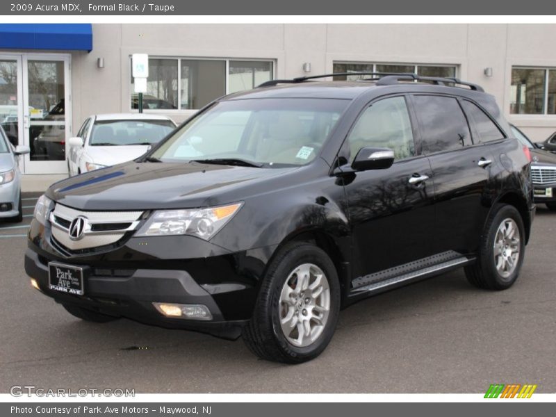 Formal Black / Taupe 2009 Acura MDX