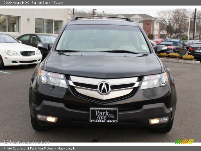Formal Black / Taupe 2009 Acura MDX