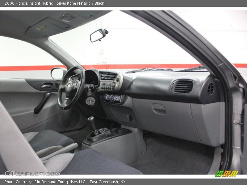 Silverstone Metallic / Black 2000 Honda Insight Hybrid