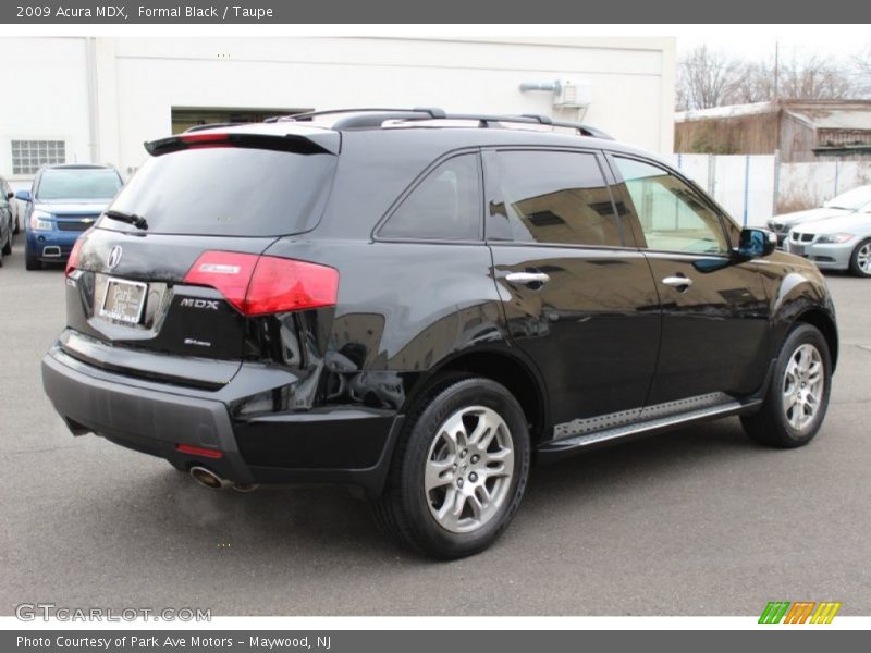 Formal Black / Taupe 2009 Acura MDX
