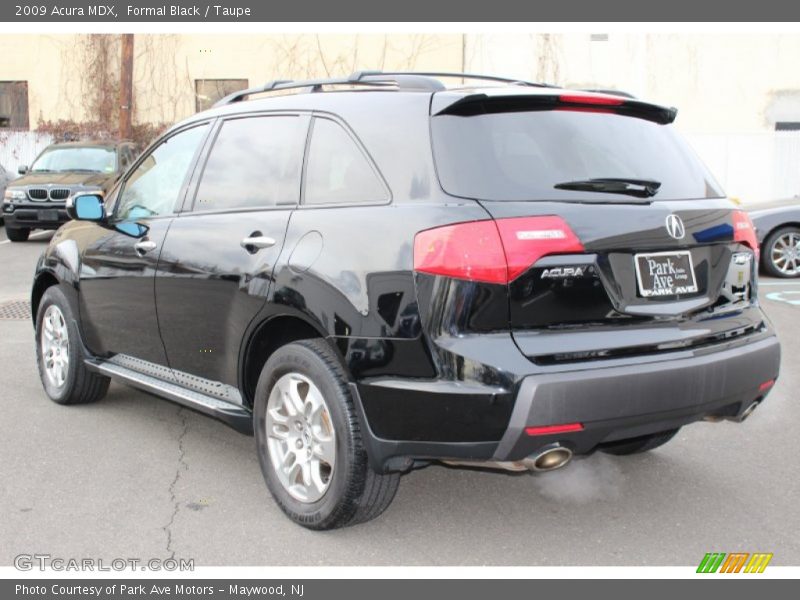Formal Black / Taupe 2009 Acura MDX