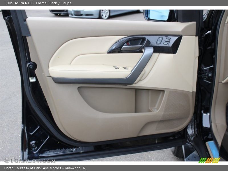 Formal Black / Taupe 2009 Acura MDX